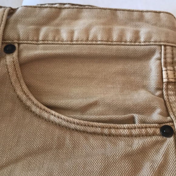 Free People Women’s Tan Fray-Edge Shorts. Khaki. EUC size 30 - Picture 7 of 9